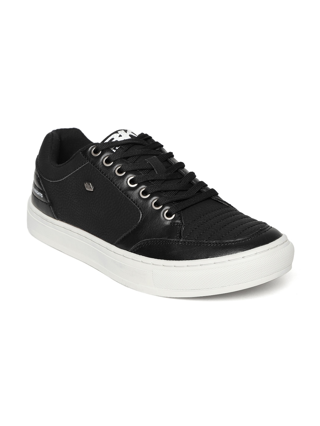 

BRITISH KNIGHTS Men Black Solid Sneakers