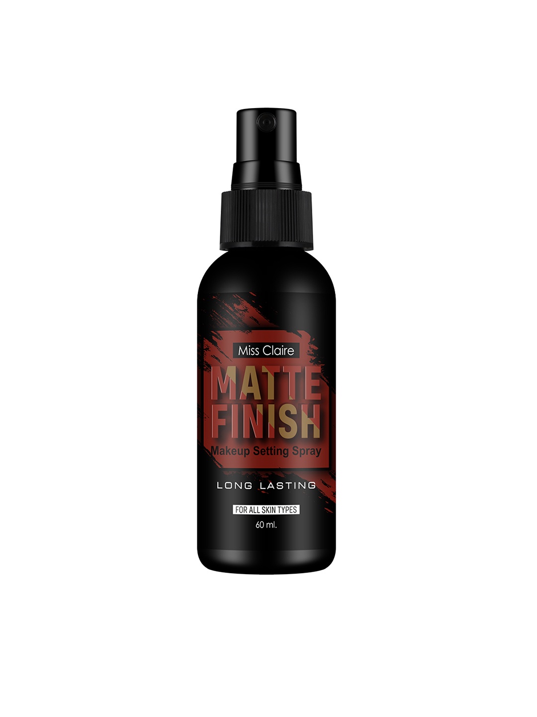 

Miss Claire 01 Matte Finish Fixing Spray For Makeup 60 ml, Black