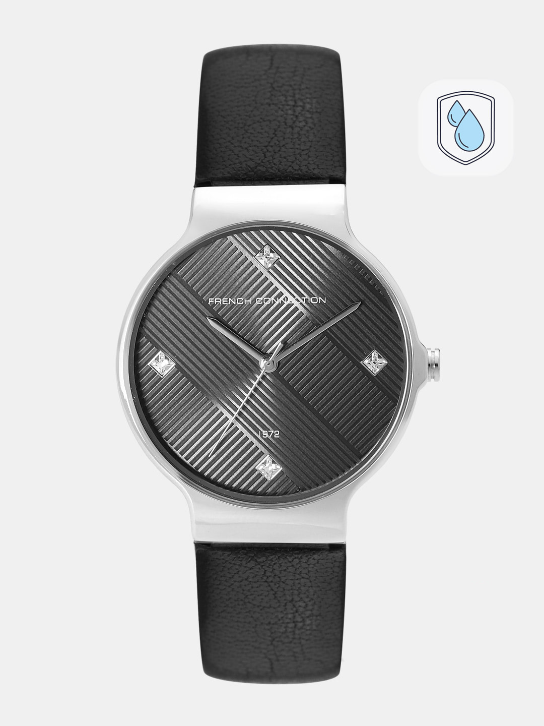 

French Connection Women Black Analogue Watch FC1329B