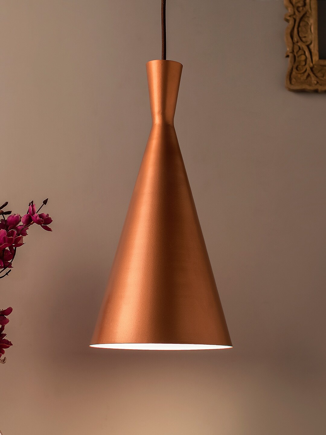 

Homesake Copper-Toned Solid Handcrafted Hanging Light