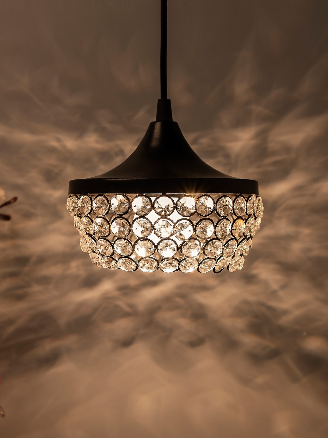

Homesake Black Solid Handcrafted Ceiling Lamp