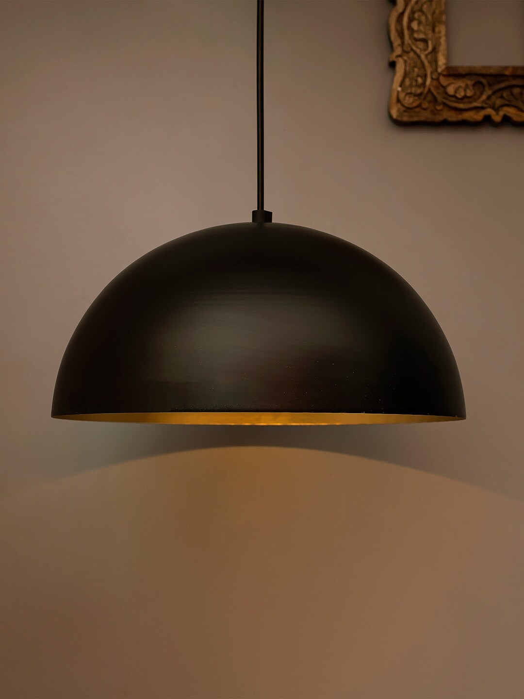 

Homesake Black Solid Handcrafted Hanging Light