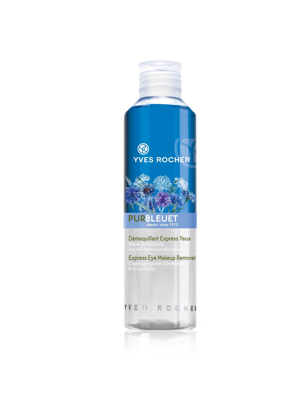 

YVES ROCHER Pur Bleuet Express Eye Makeup Remover 200ml, Blue