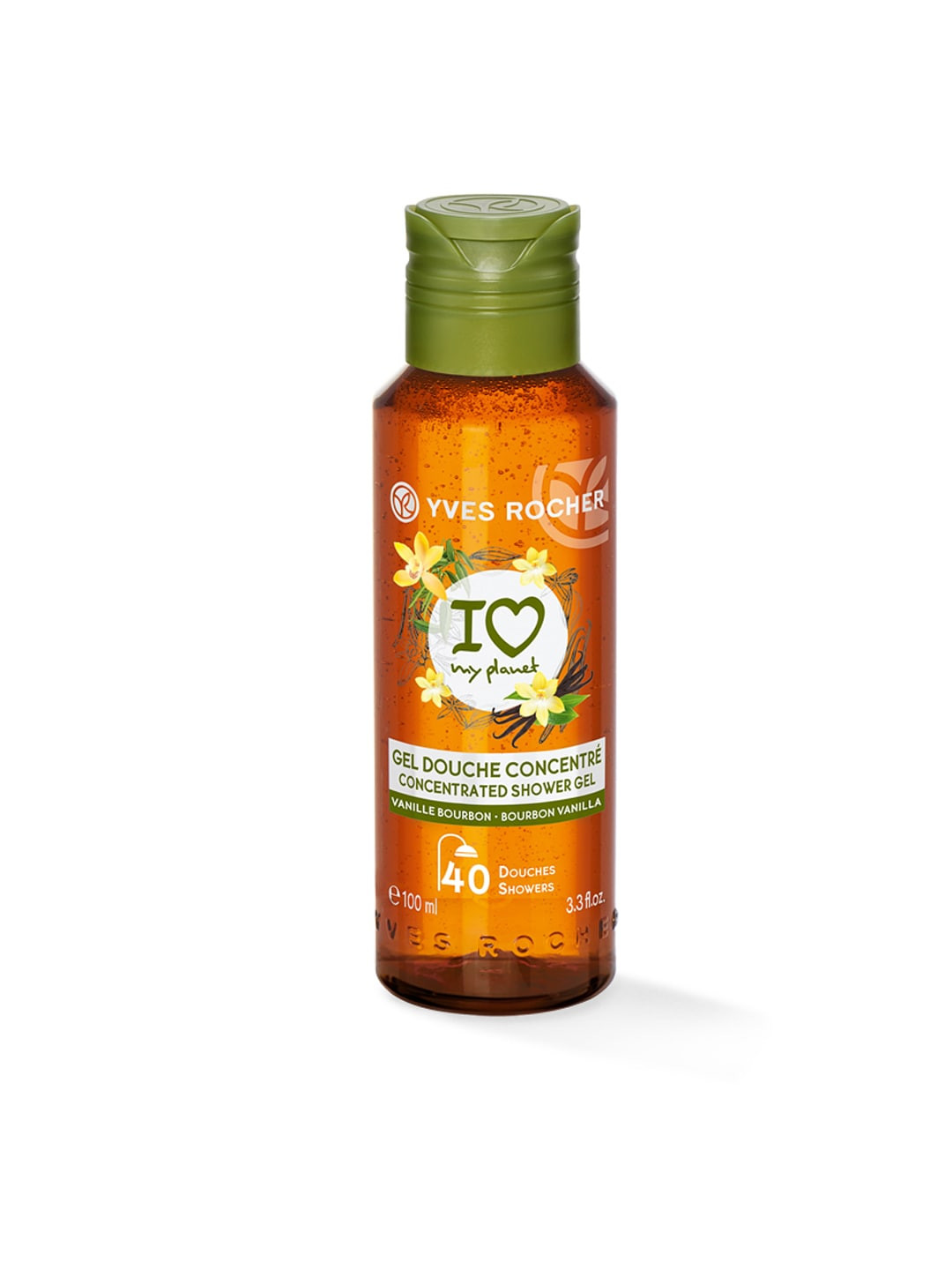 

YVES ROCHER Sustainable Unisex Bourbon Vanilla Concentrated 100ml, Brown
