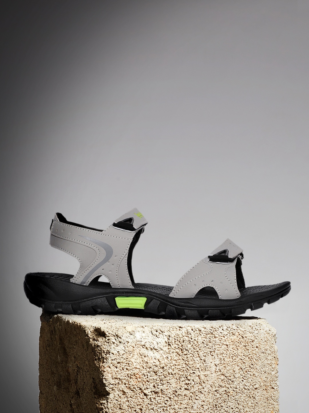 

The Roadster Lifestyle Co Men Grey Sandals