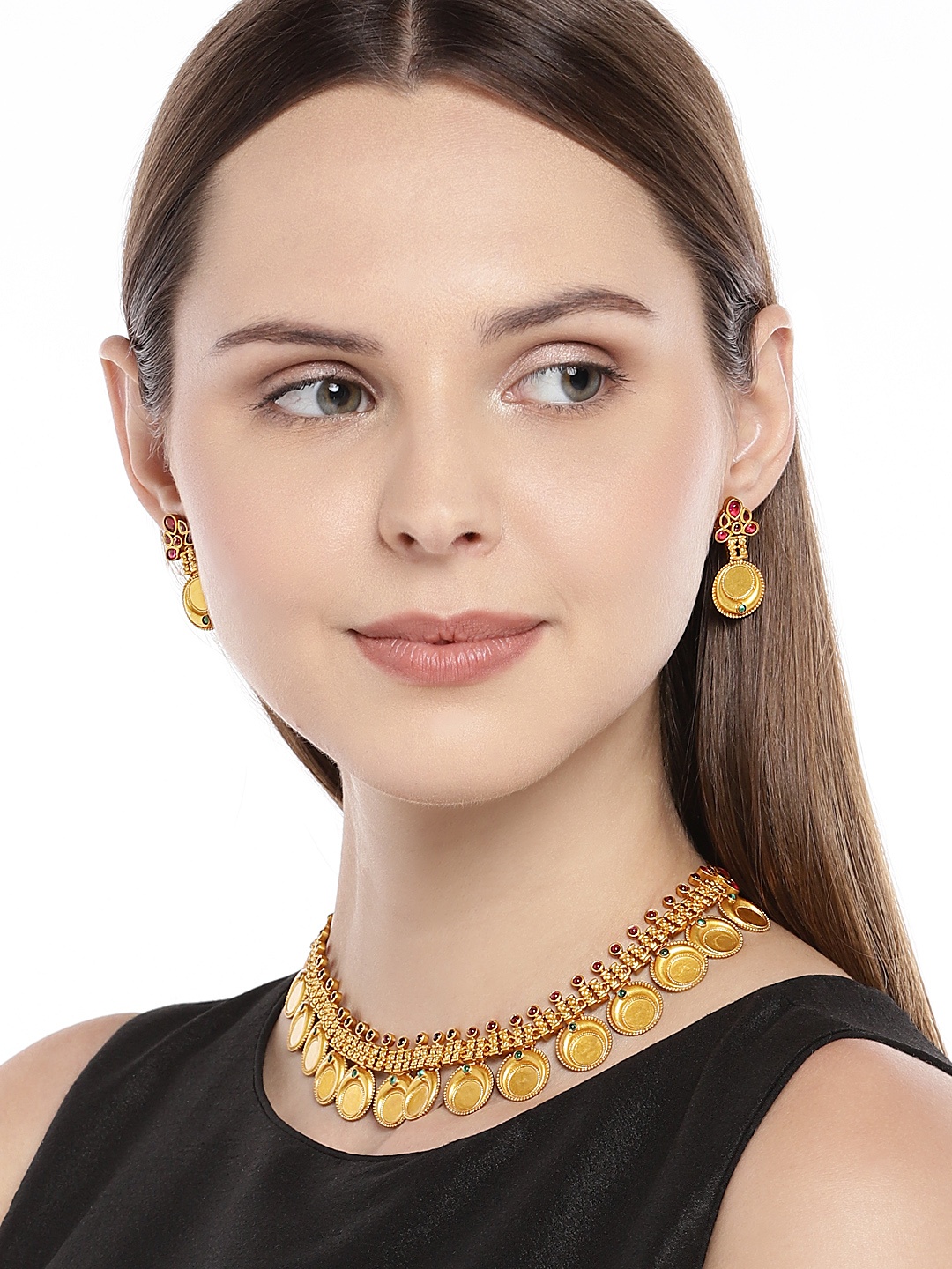

Peora 18 K Gold-Plated Jewellery Set