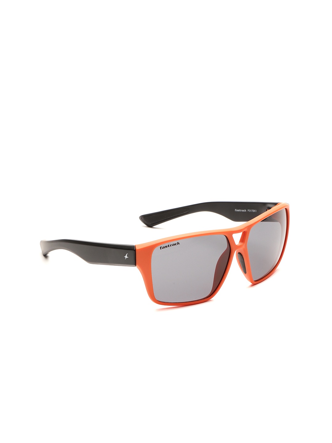 

Fastrack Men Rectangle UV Protected Sunglasses NBP317BK1, Grey