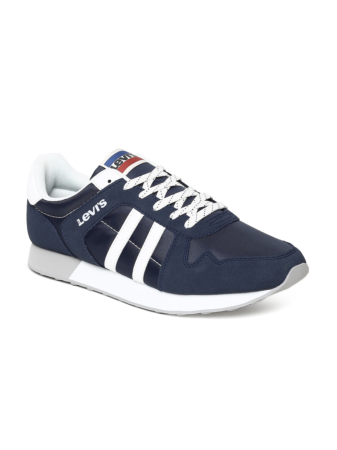 

Levis Men Navy Blue Solid Sneakers