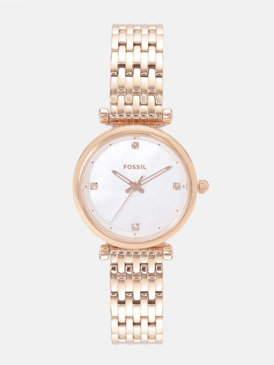 

Fossil Women White Analogue Watch ES4429I