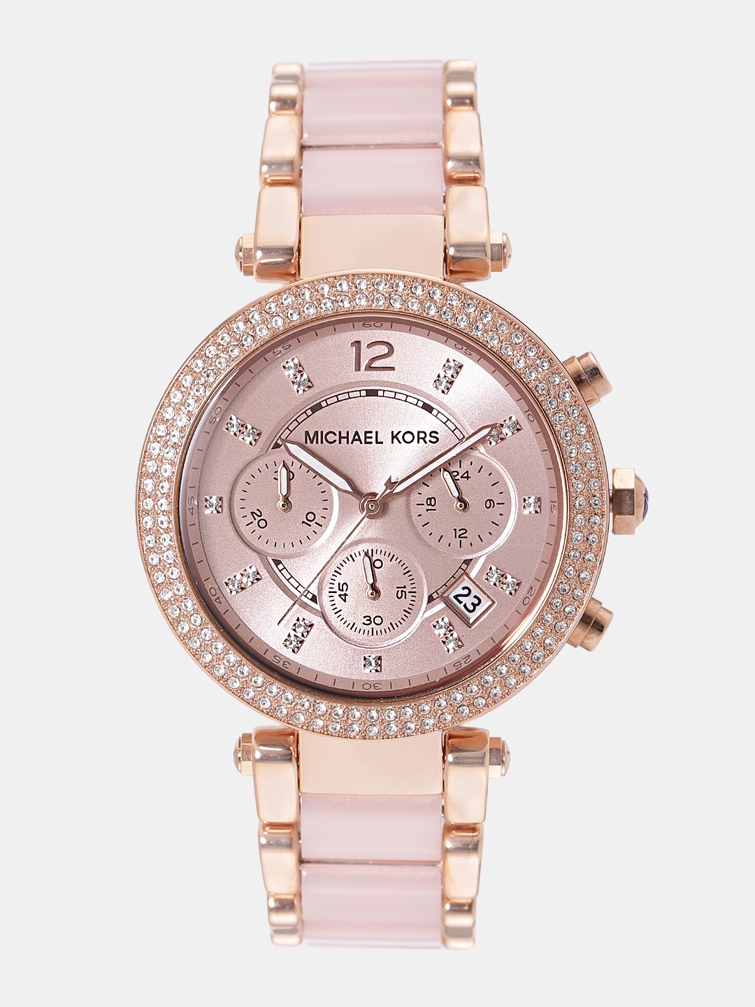 

Michael Kors Women Rose Gold Analogue Watch MK5896