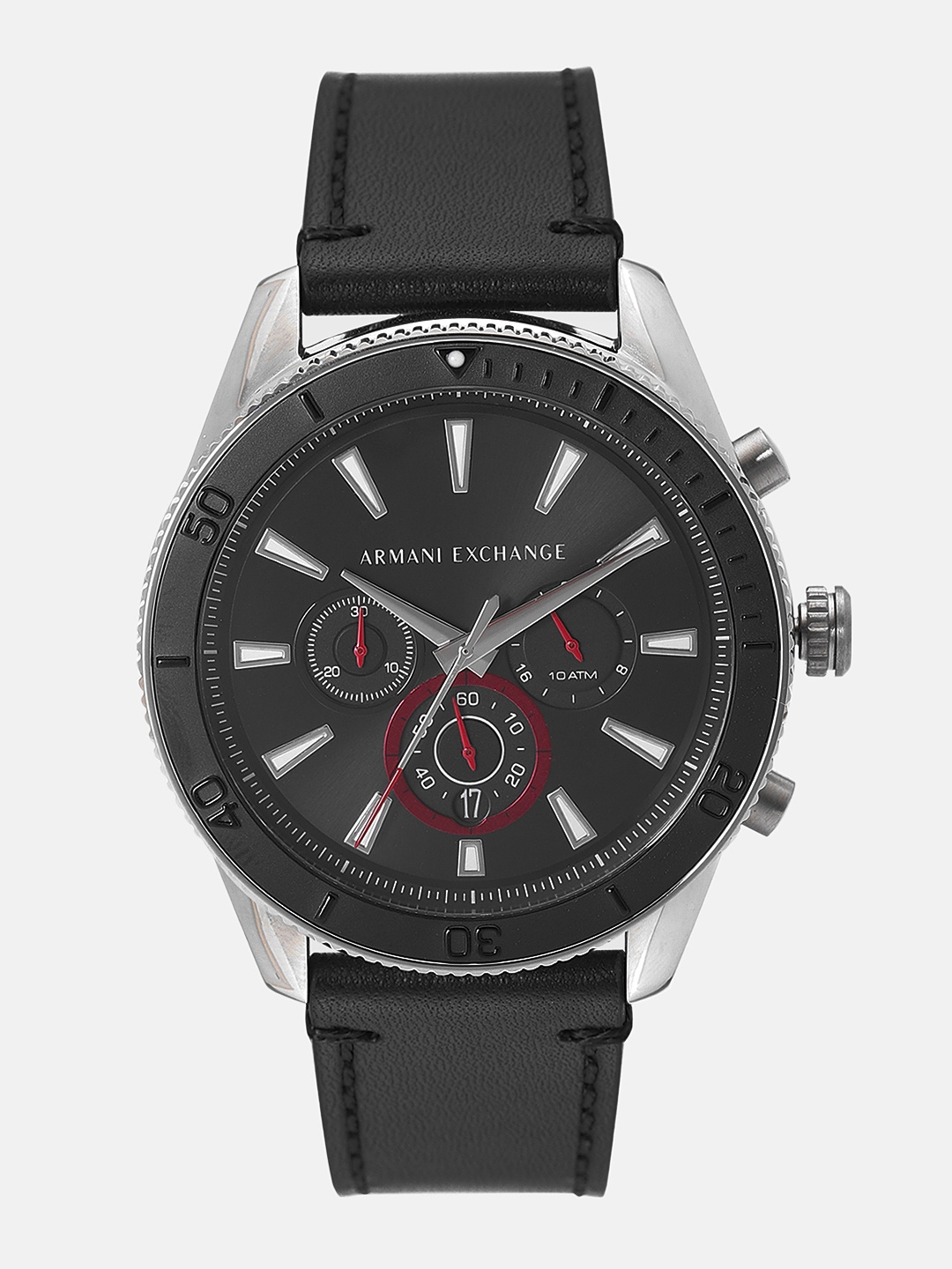 

Armani Exchange ENZO Men Black Analogue Watch AX1817