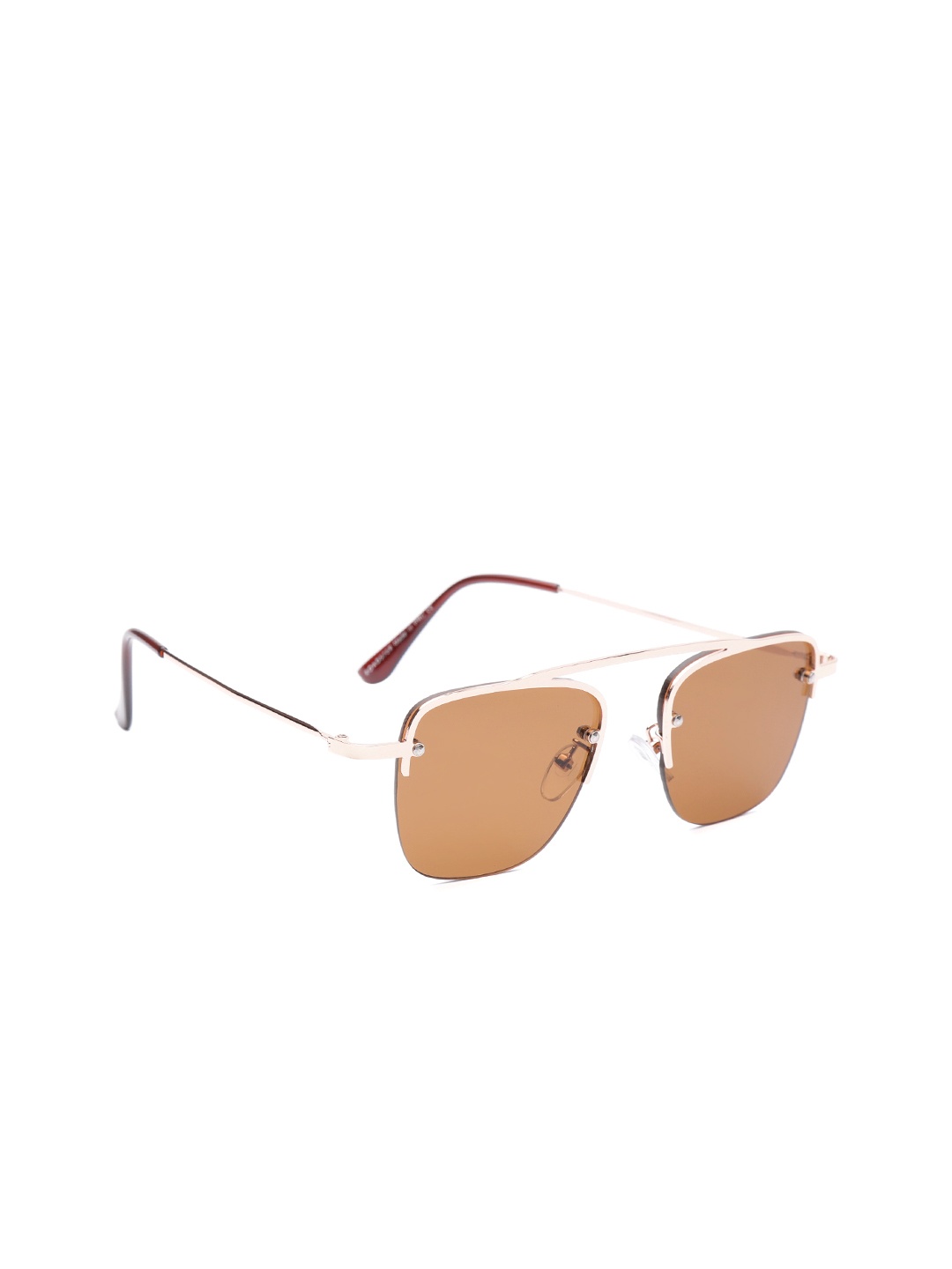 

The Roadster Lifestyle Co Unisex Square Sunglasses MFB-PN-PS-T9487, Brown