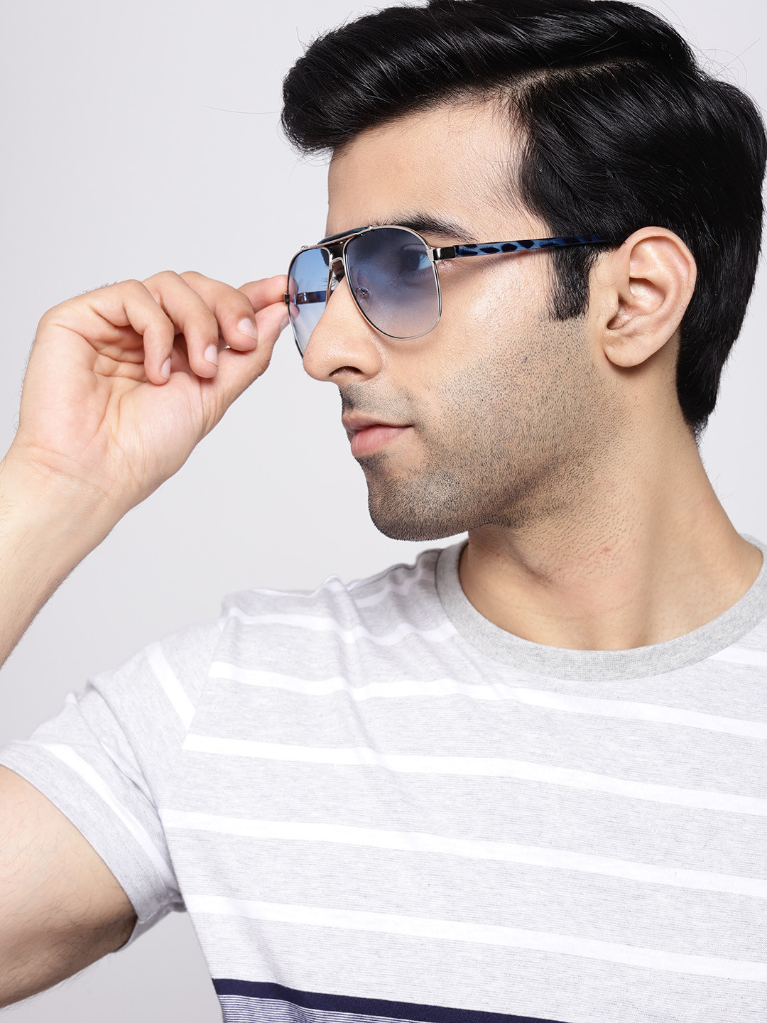 

The Roadster Lifestyle Co Unisex Aviator Sunglasses MFB-PN-PS-T8675, Blue