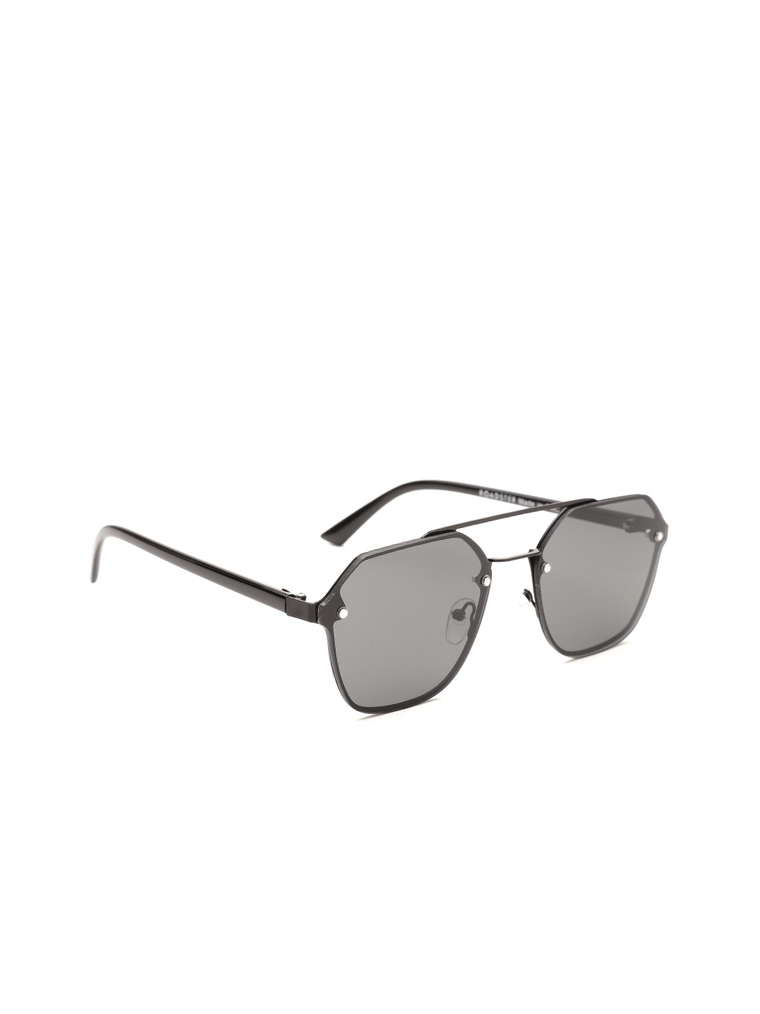 

The Roadster Lifestyle Co Unisex Square Sunglasses MFB-PN-PS-T9578, Black