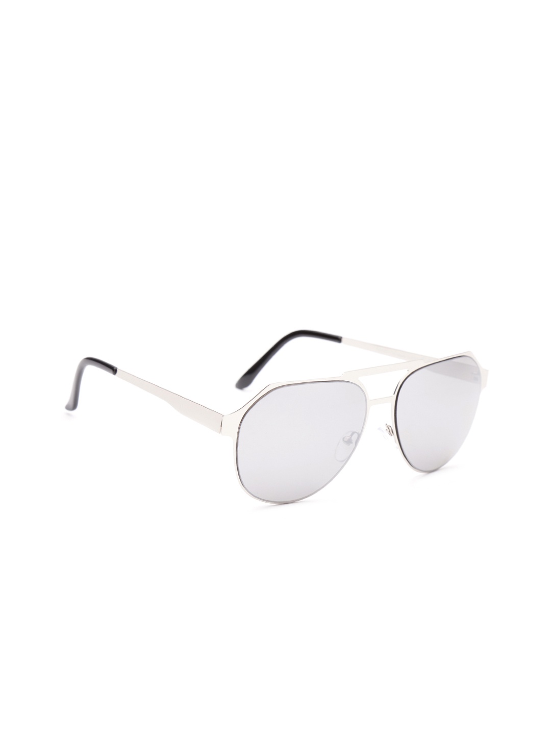 

The Roadster Lifestyle Co Unisex Mirrored Aviator Sunglasses MFB-PN-PS-T8780, Grey