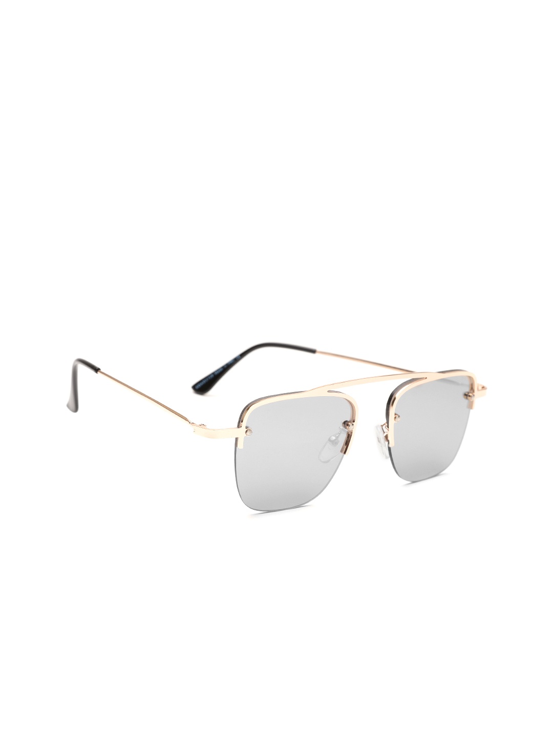 

The Roadster Lifestyle Co Unisex Mirrored Square Sunglasses MFB-PN-PS-T9487, Grey