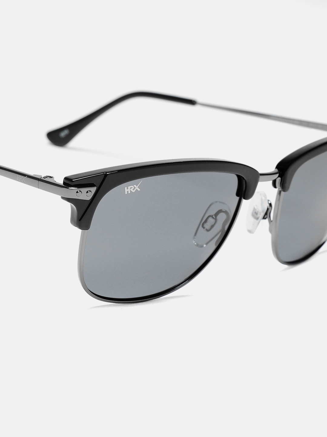 

HRX by Hrithik Roshan Unisex Polarised Browline Sunglasses MFB-PN-CY-51383, Grey