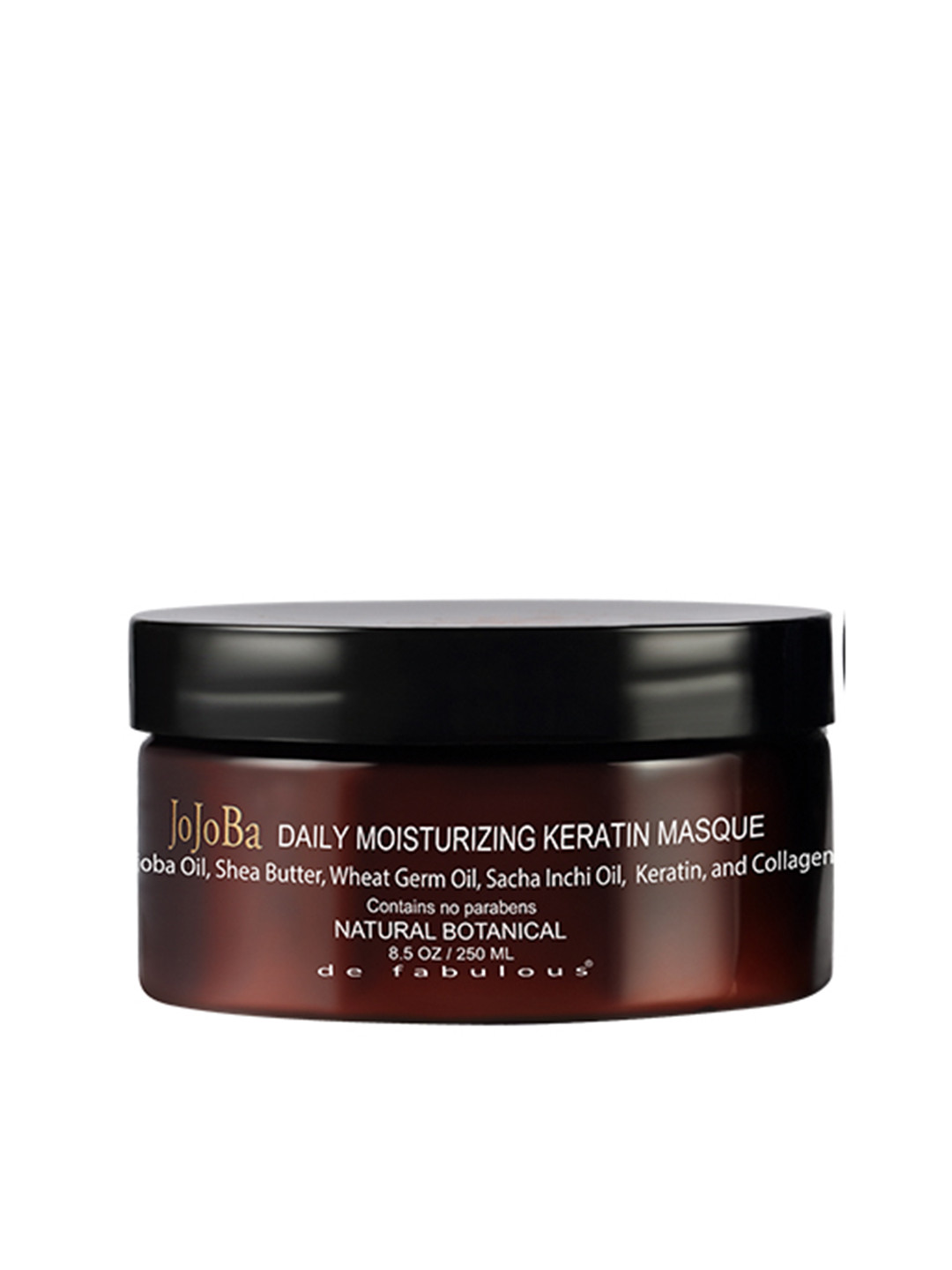 

Amazon Series Unisex Jojoba Daily Moisturizing Masque 250 ml, Black