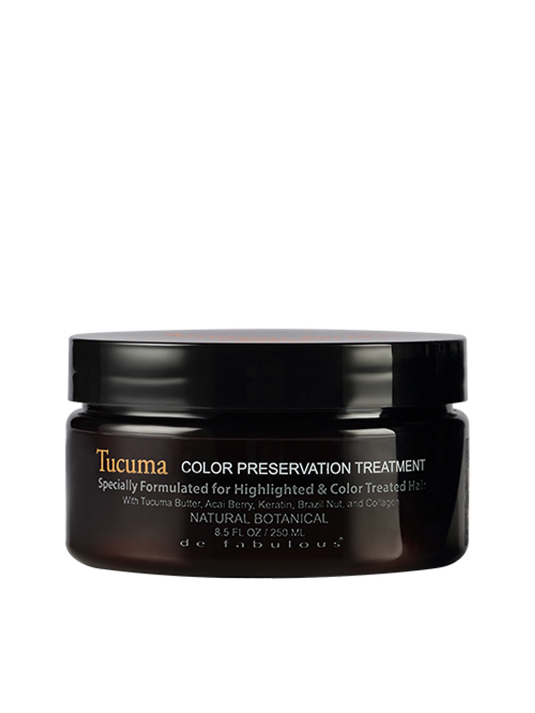 Amazon Series Unisex Tucuma Color Preservation Treatment 250 ml, Black
