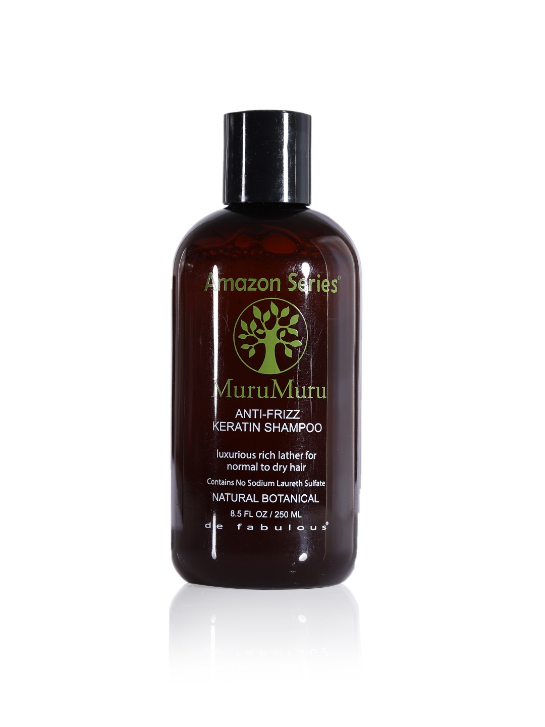 

Amazon Series Murumuru Anti Frizz Keratin Shampoo 250 ml, Brown