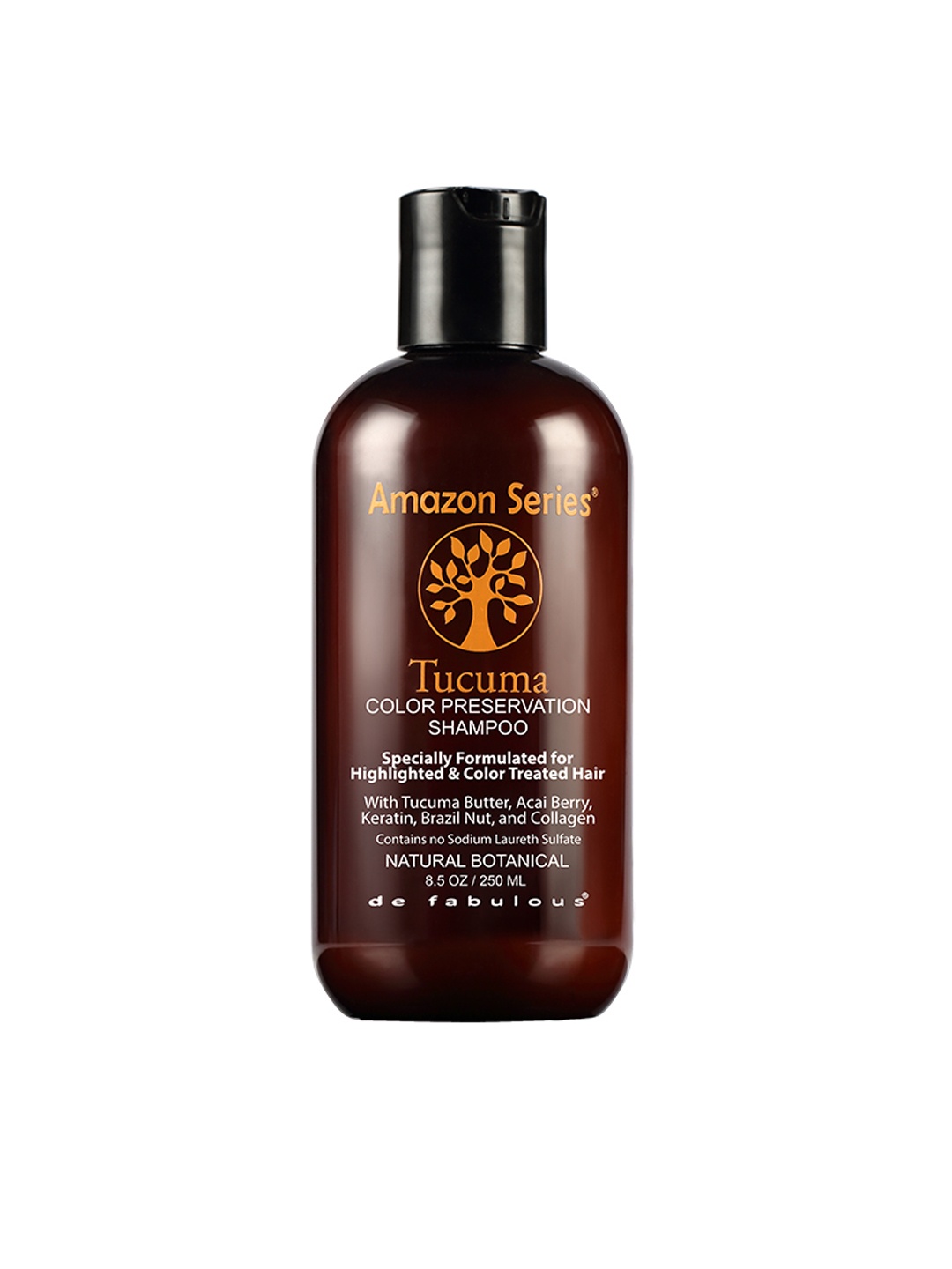 

Amazon Series Unisex Tucuma Color Preservation Shampoo 250 ml, Brown