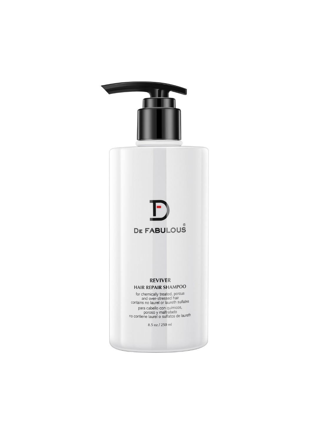 

De Fabulous Reviver Hair Repair Sulfate Free Shampoo 250 ml, White