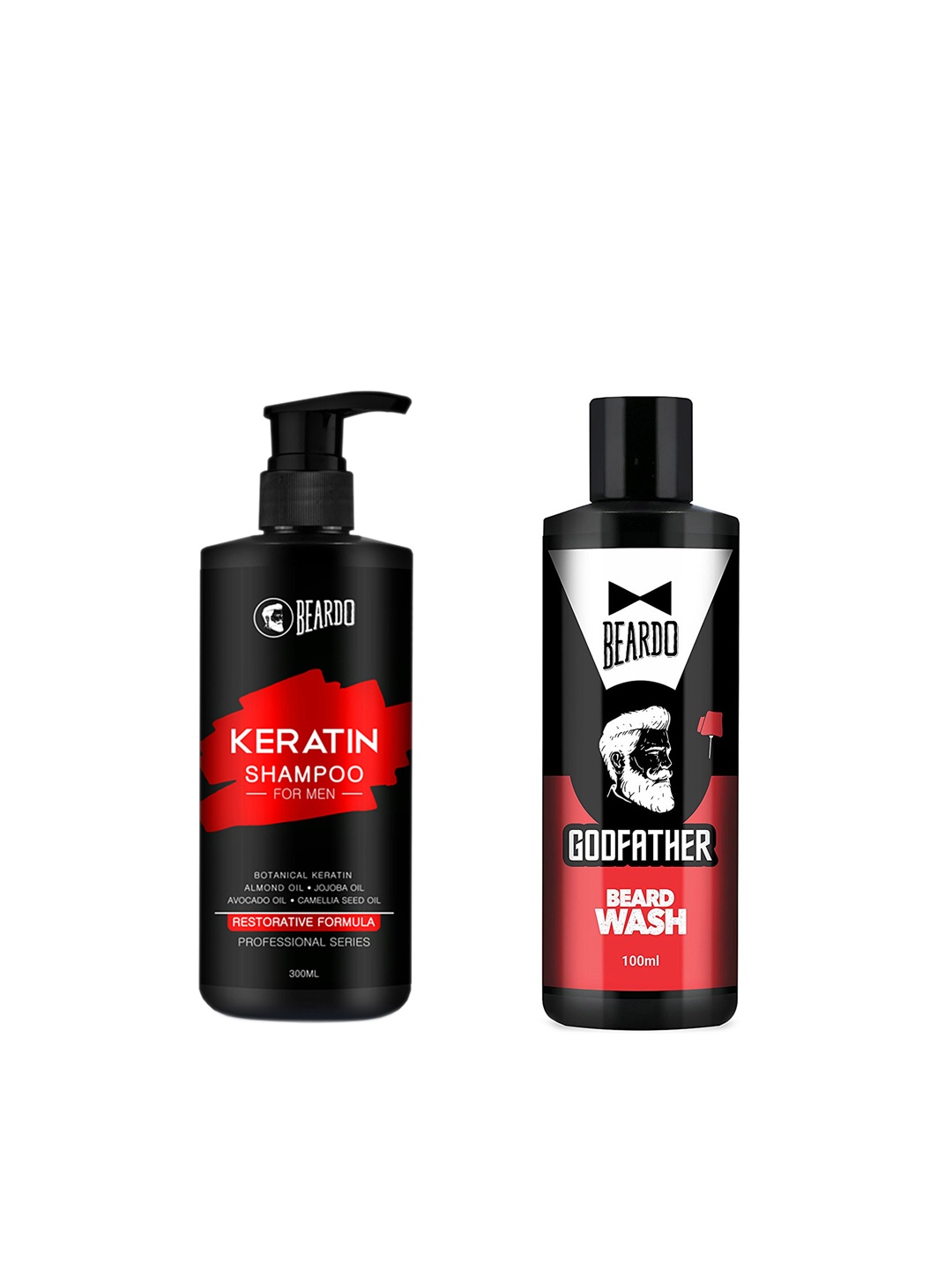 

BEARDO Men Set Of Shampoo & Beard Wash, Na