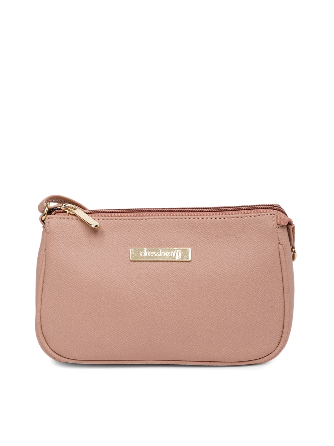 

DressBerry Pink Solid Sling Bag