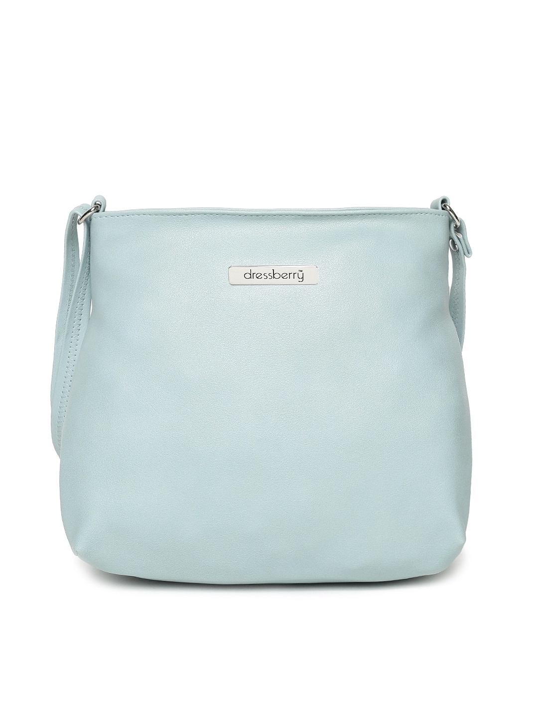 

DressBerry Green Solid Sling Bag