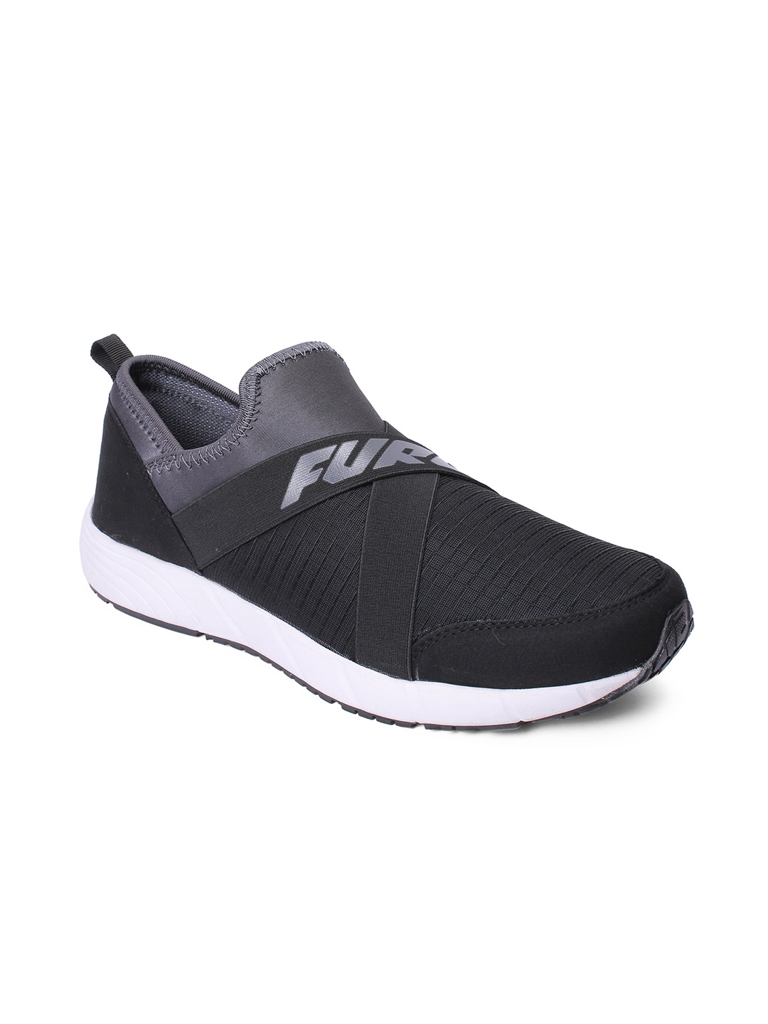 

FURO by Red Chief Men Black Walking Shoes