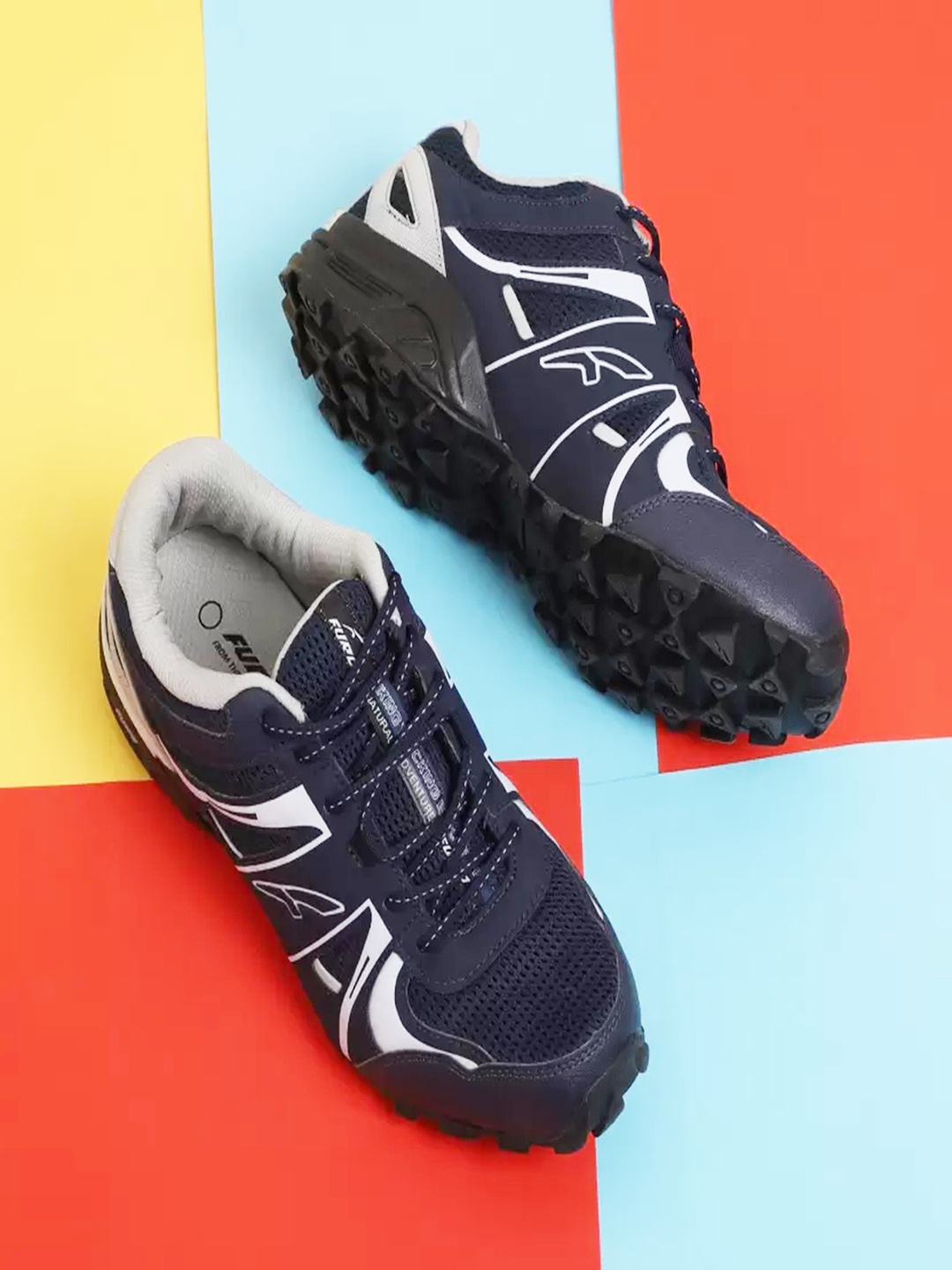 

FURO by Red Chief Men Blue Running Shoes