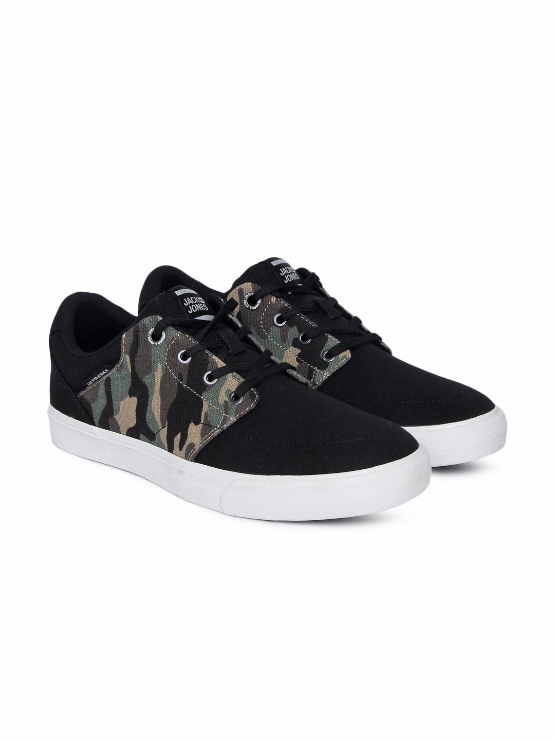 

Jack & Jones Men Black Printed JFWBARTON Sneakers