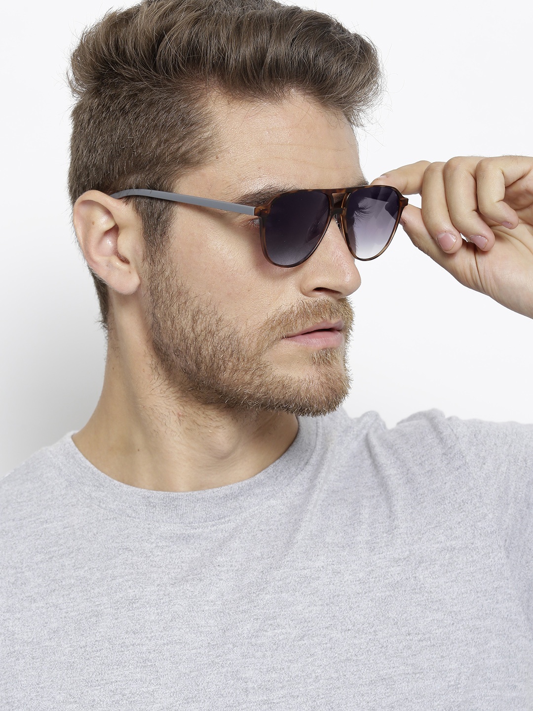 

United Colors of Benetton Unisex Oval Sunglasses BE5014MI112, Grey
