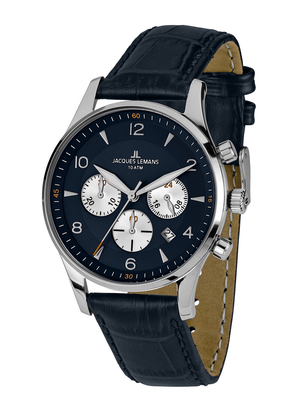 

Jacques Lemans Men Blue Analogue Watch 1-1654C