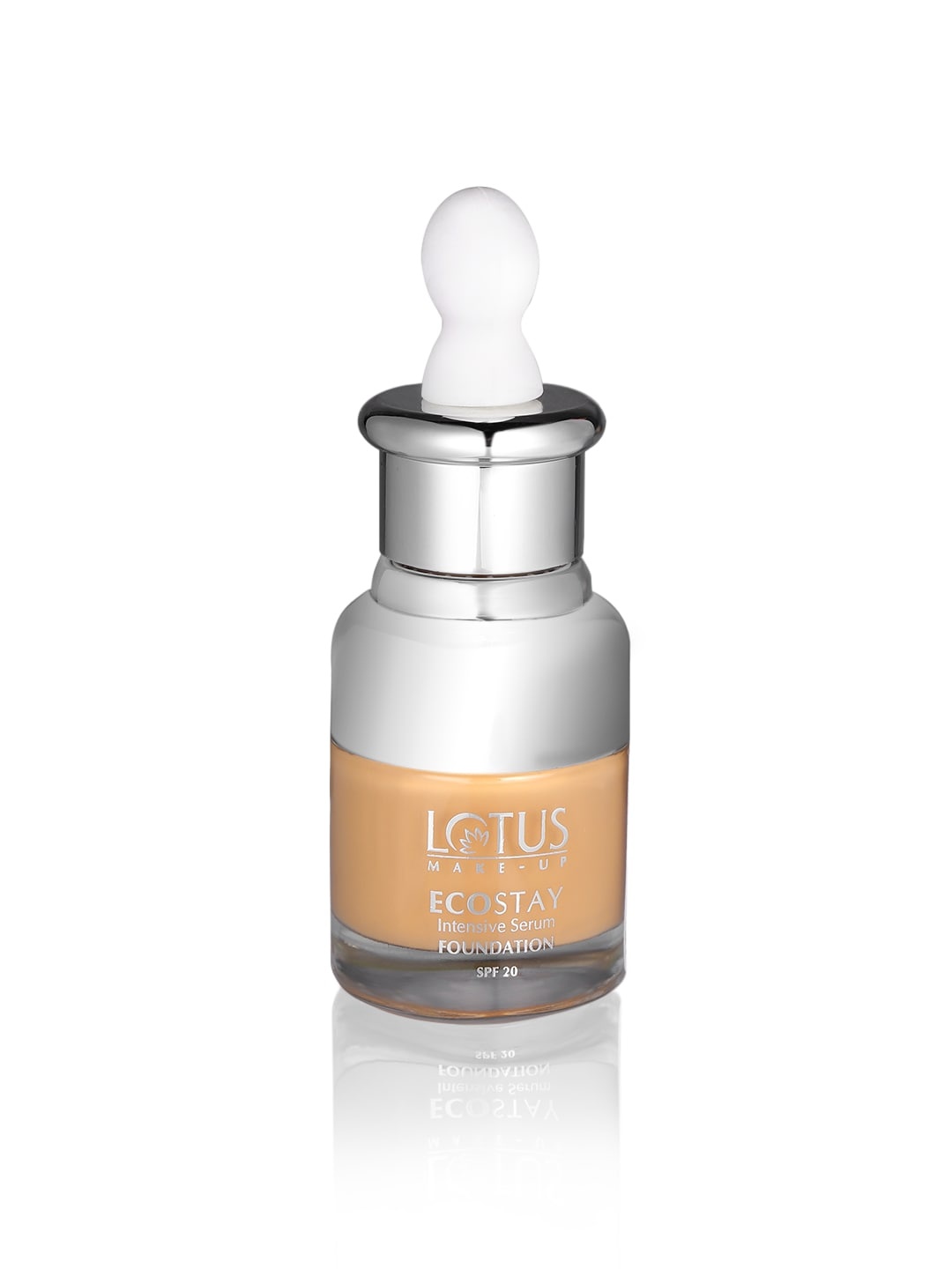 

Lotus Herbals Sustainable Ecostay Intensive Serum Foundation - Fawn IS04 20 ml, Beige