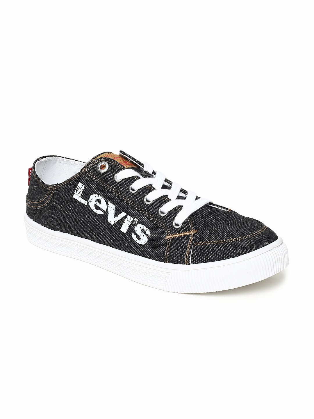 

Levis Men Black Printed Sneakers