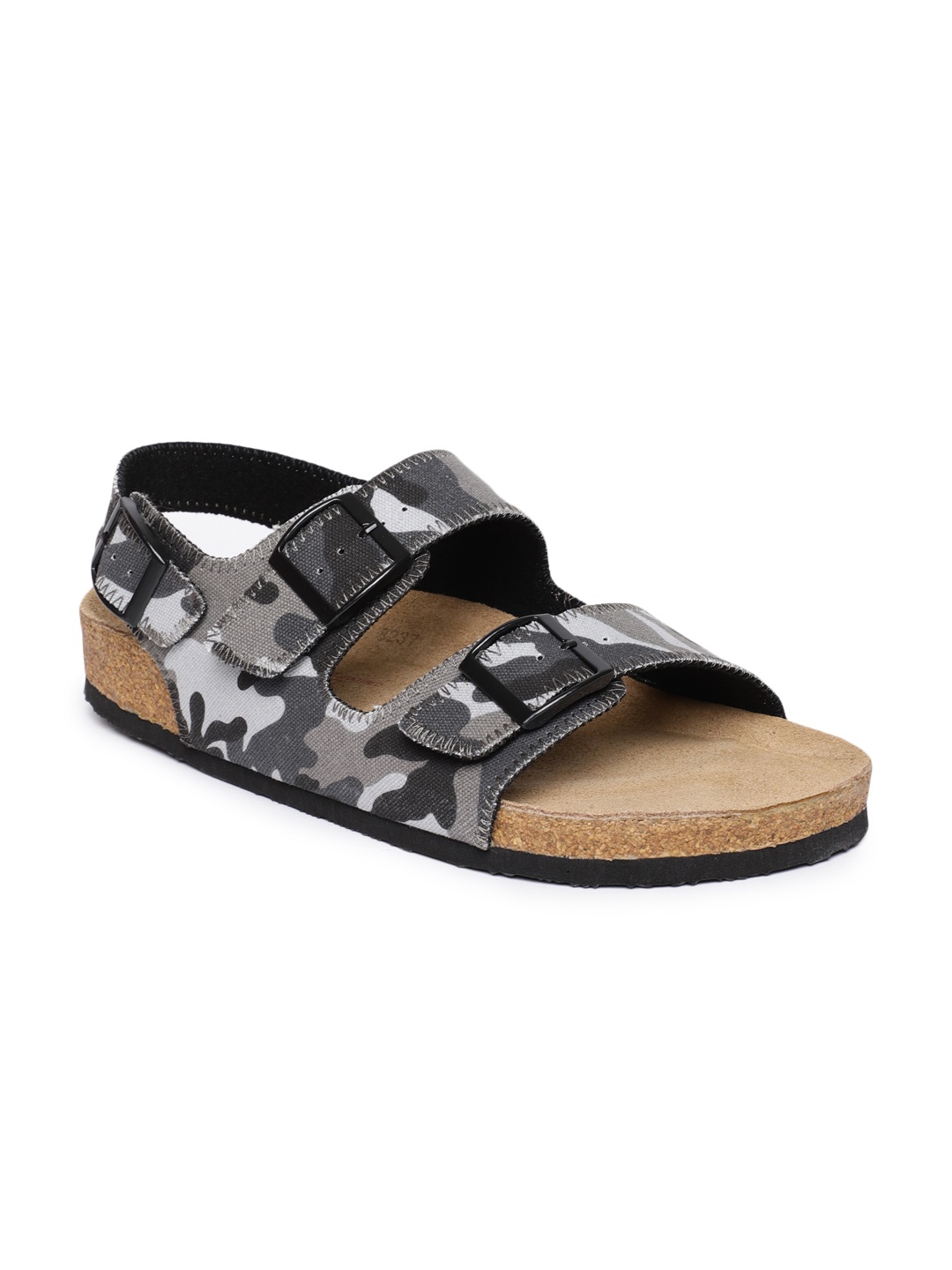 

Ruosh Men Multicoloured Printed Sandals, Multi