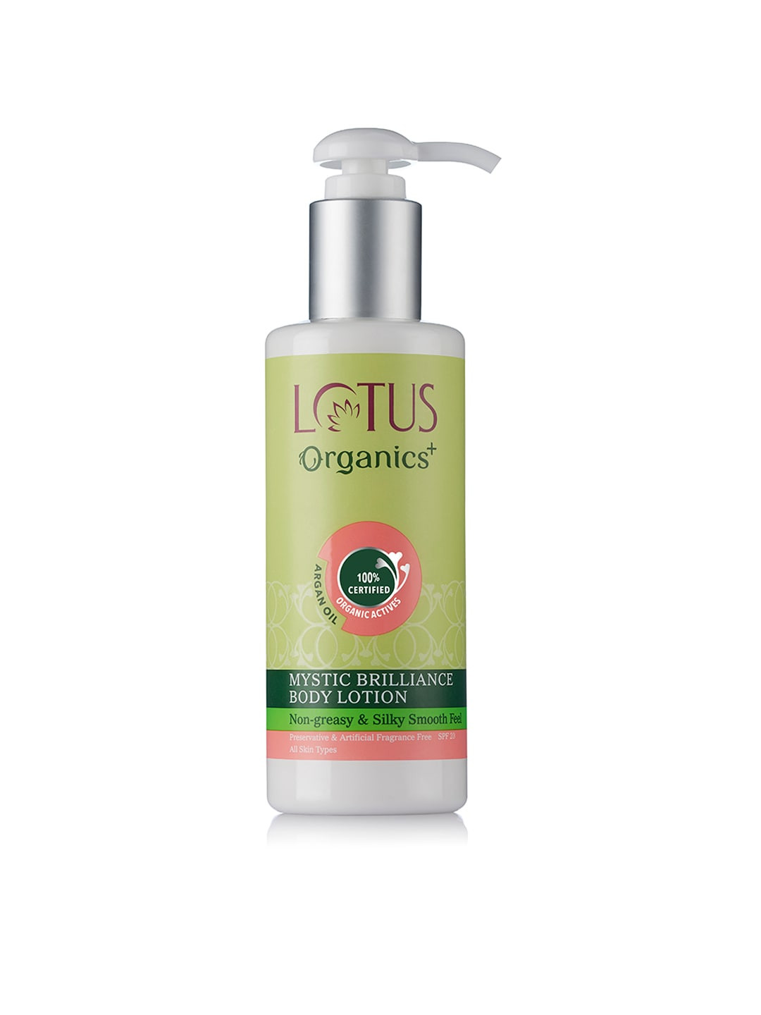 

Lotus Organics Mystic Brilliance Sustainable Body Lotion 200 ml, White