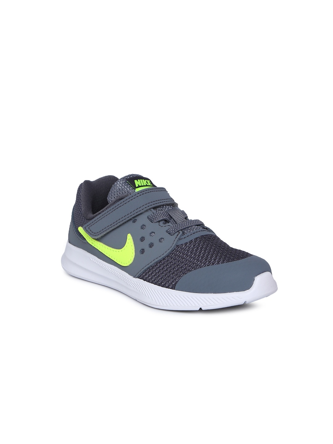 

Nike Boys Grey Downshifter 7 (TDV) Running Shoes