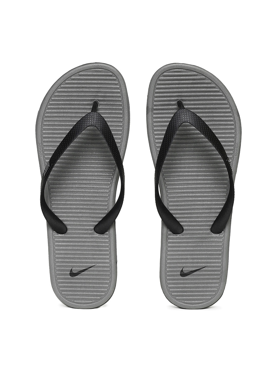 

Nike Men Black Solid Thong Flip-Flops