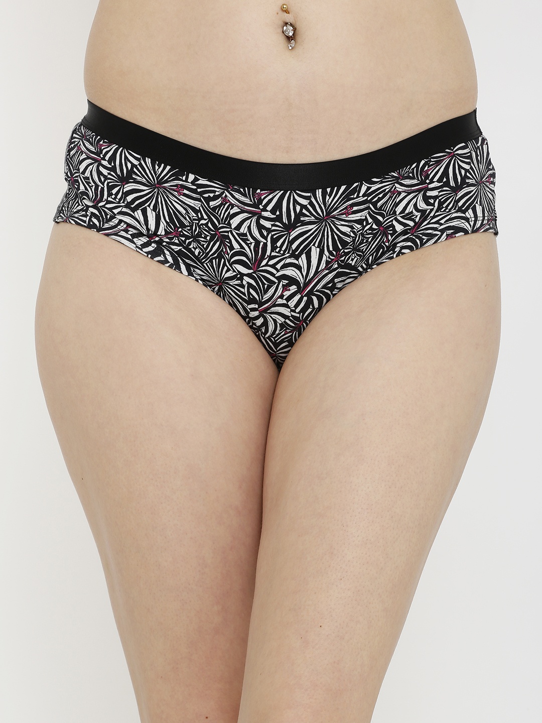 

Candyskin MTV Women White & Black Printed Boy Shorts CSXMTV-P01ZEBRA