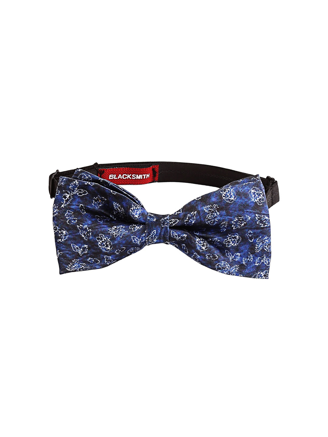 

Blacksmith Men Blue Printed Bow Tie
