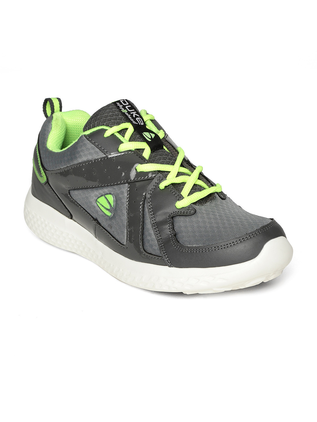 

Duke Men Grey Running Shoes