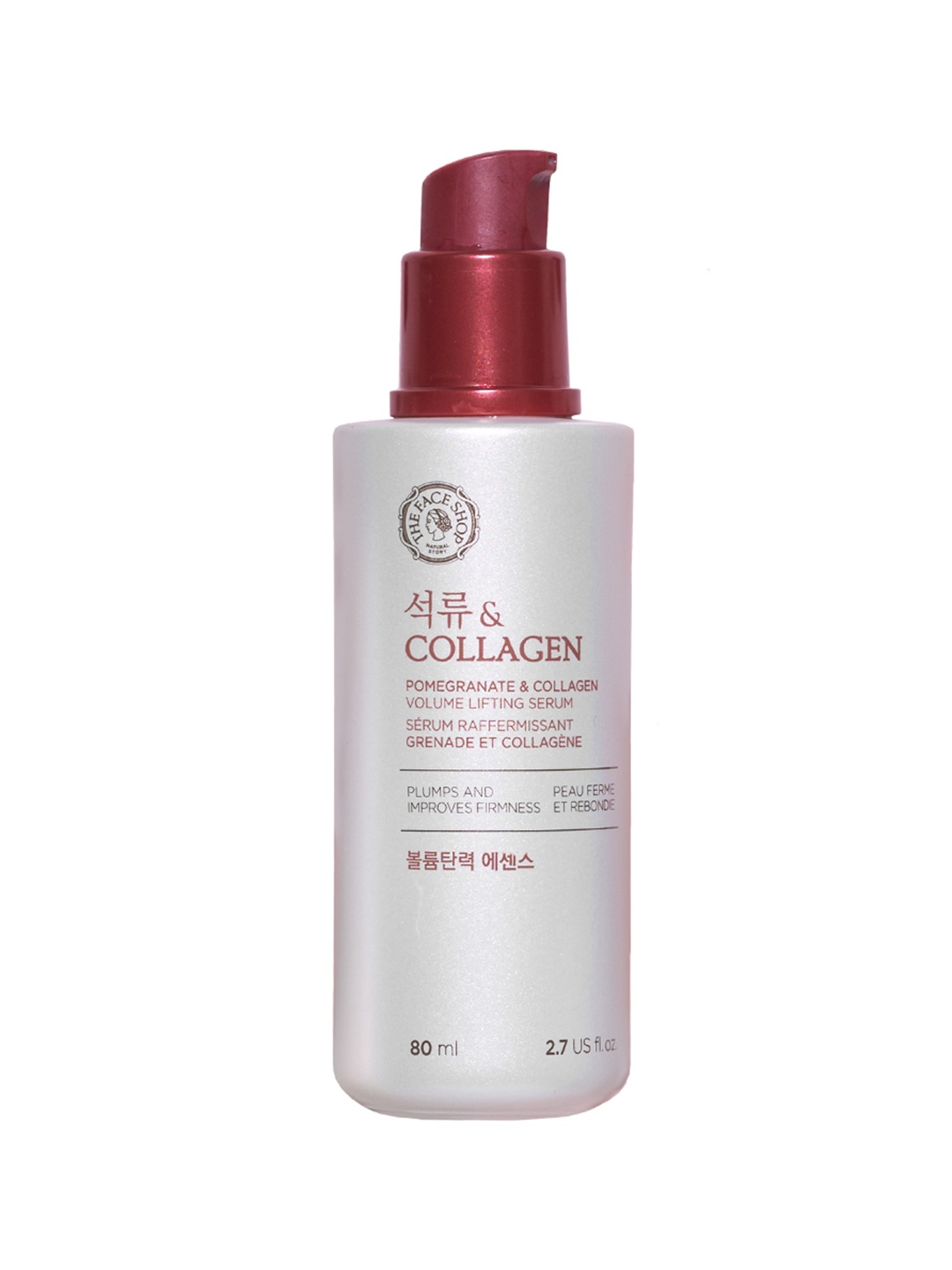 

The Face Shop Pomegranate and Collagen Volume Lifting Serum for a Youthful Skin - 80 ml, Beige