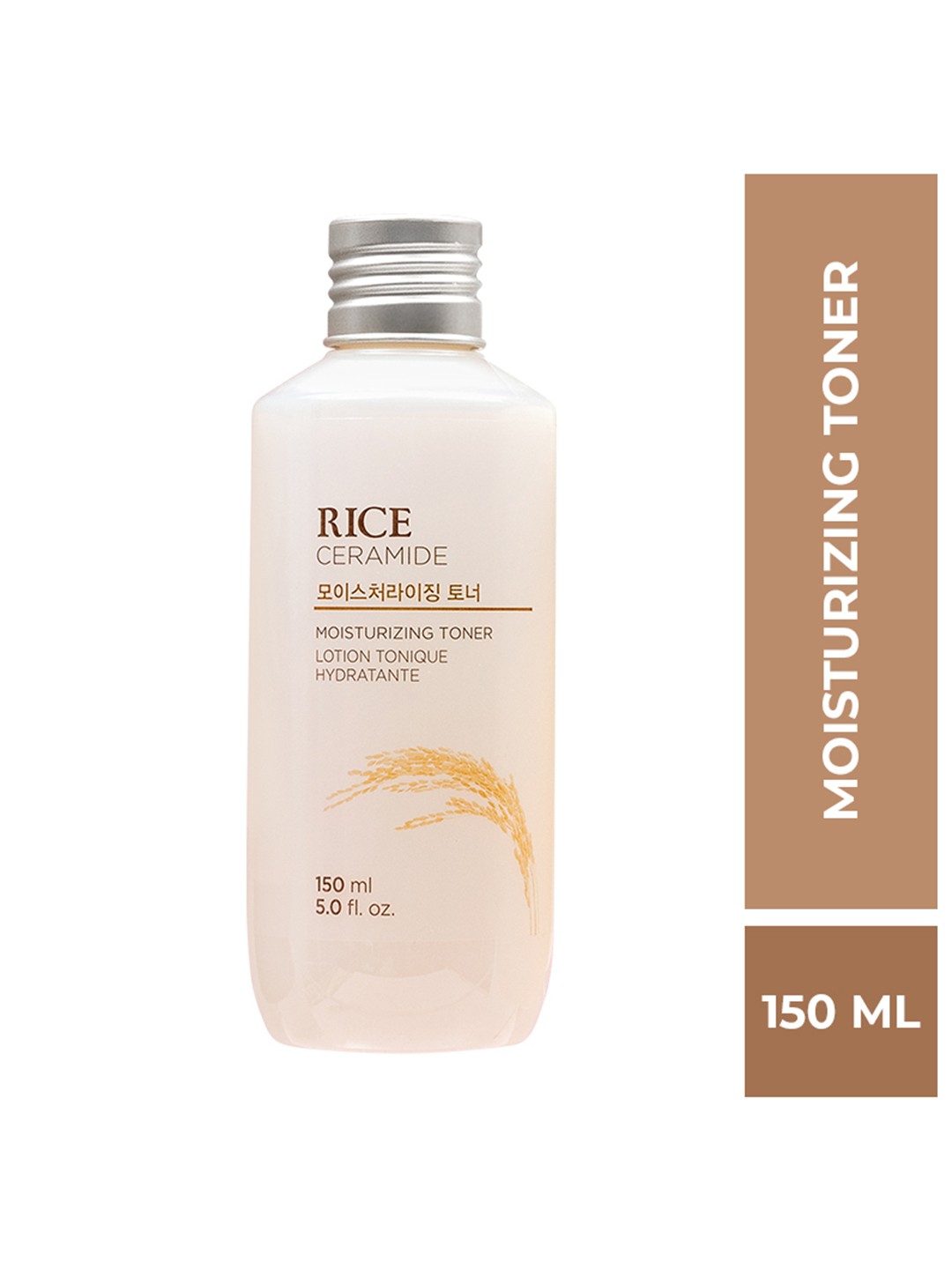 

The Face Shop Rice & Ceramide Moisturizing Toner for A Glowing Skin - 150 ml, Off white