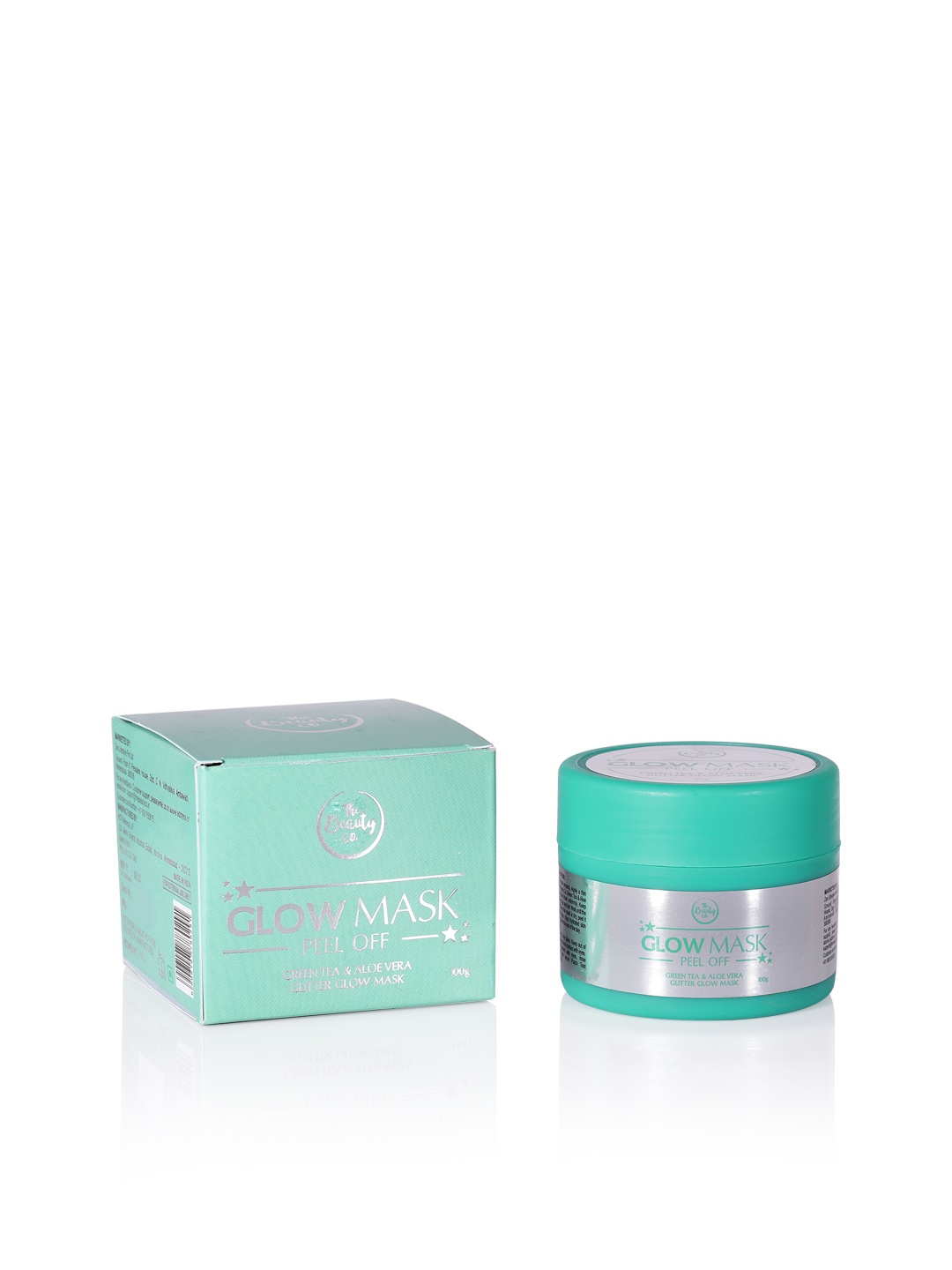 

The Beauty Co. Women Green Tea & Aloe Vera Glitter Glow Mask 100 g