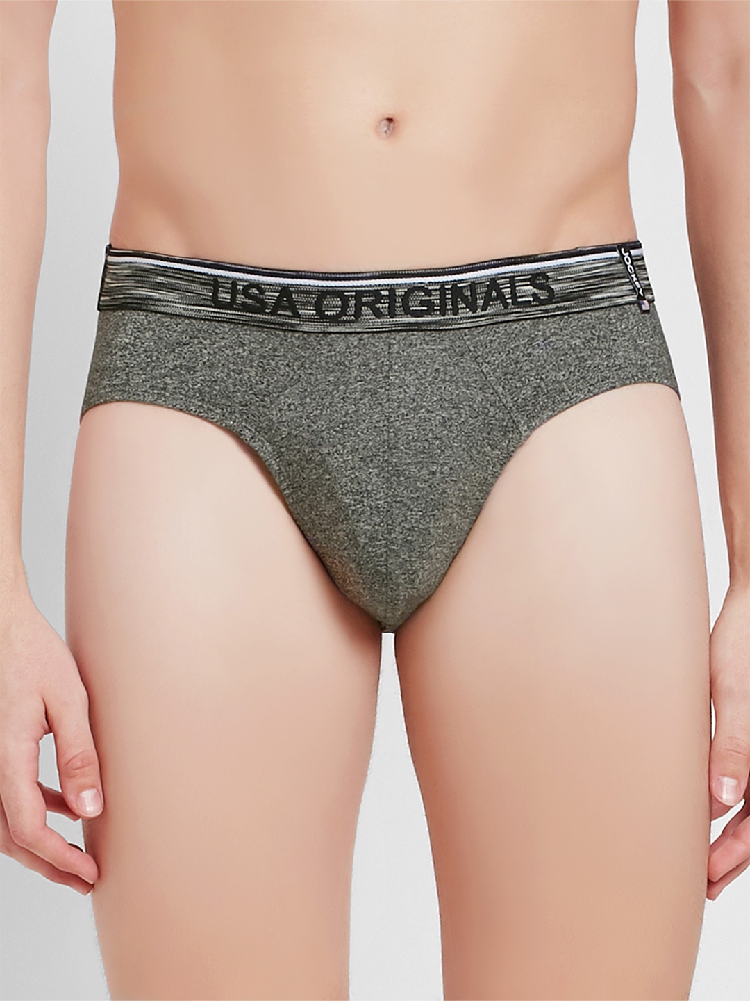 

Jockey Men Charcoal Grey Grindle Effect Briefs US69-0105