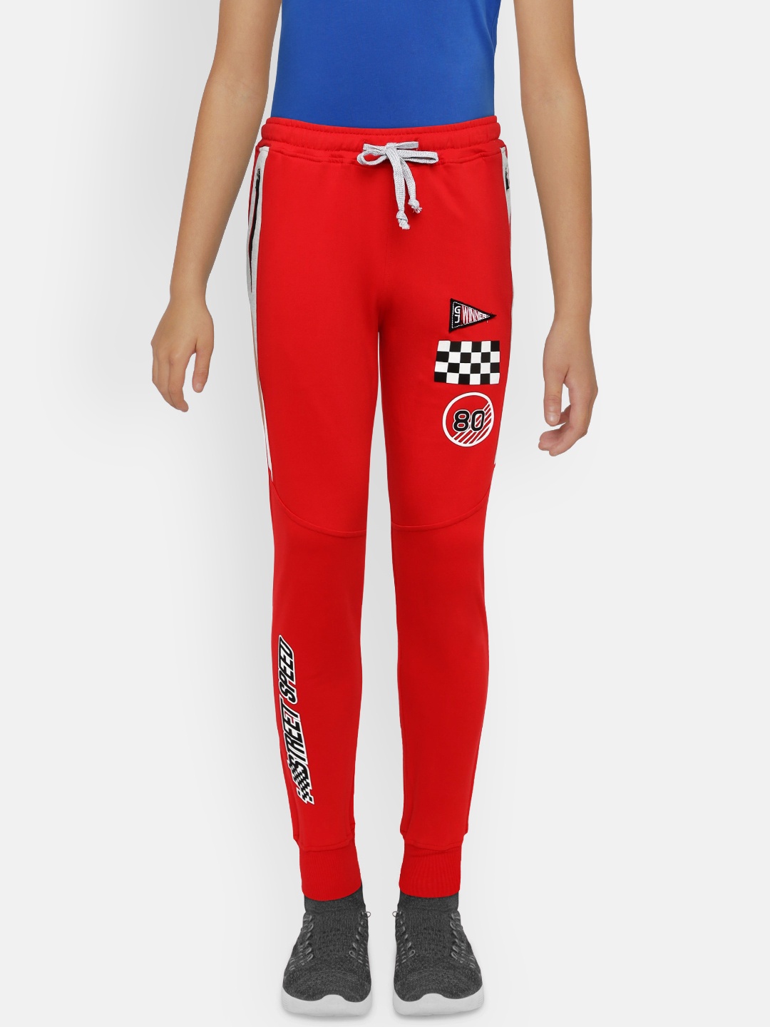 

Palm Tree Girls Red Printed Joggers