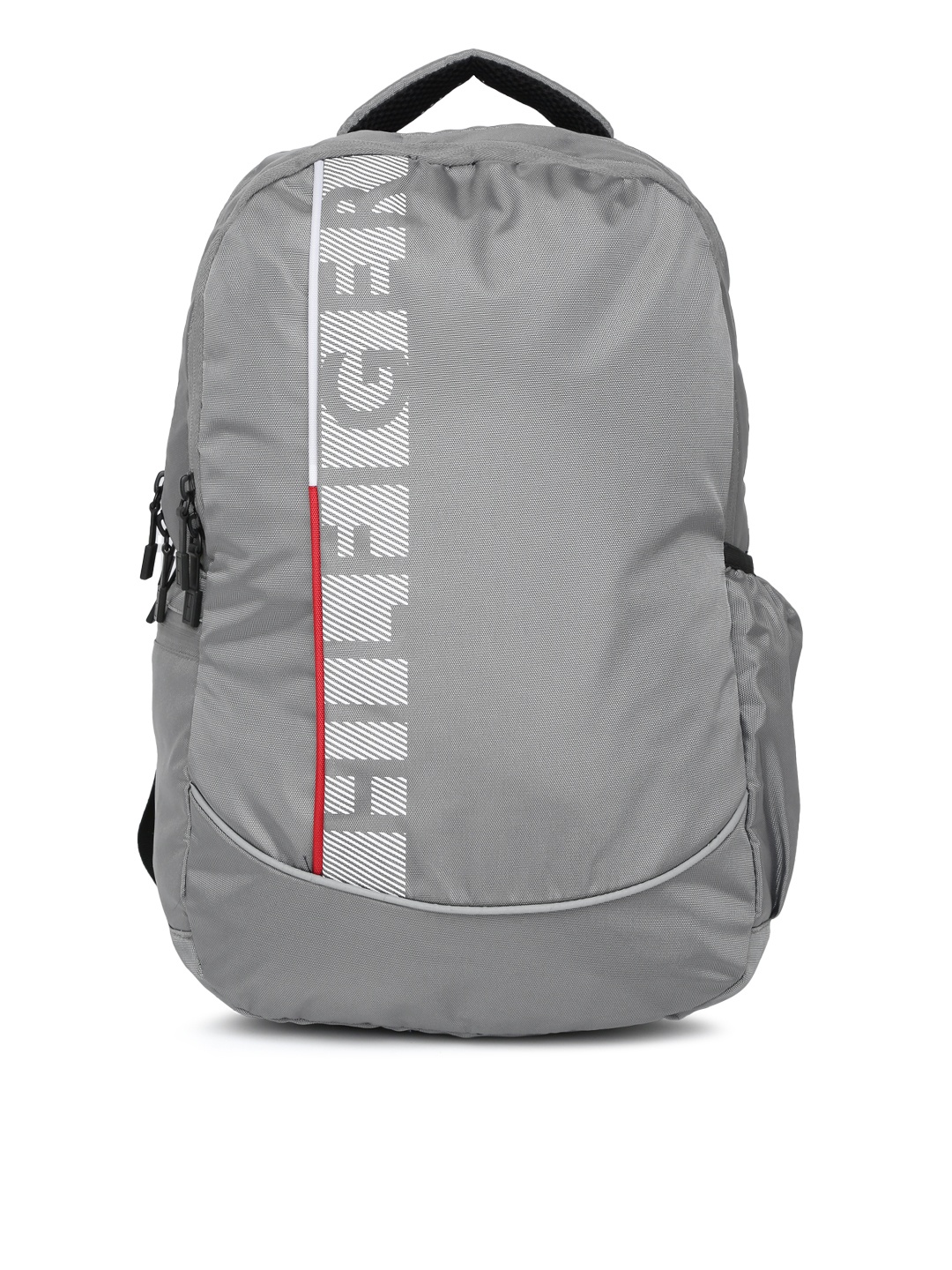 

Tommy Hilfiger Unisex Grey Printed Backpack