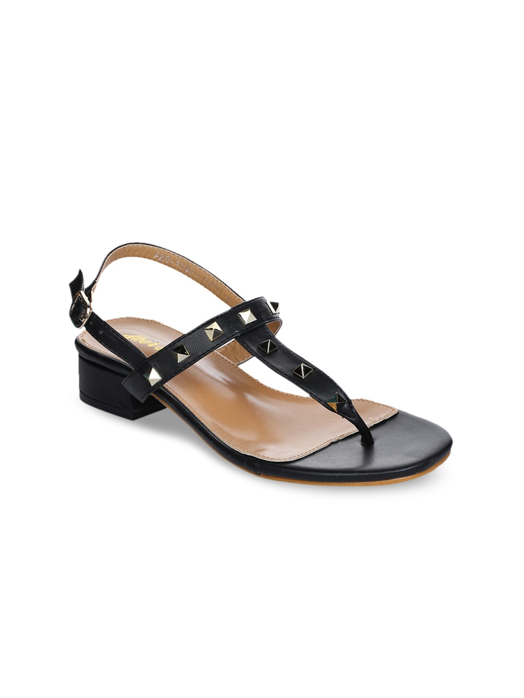 

Aber & Q Women Black Embellished Sandals